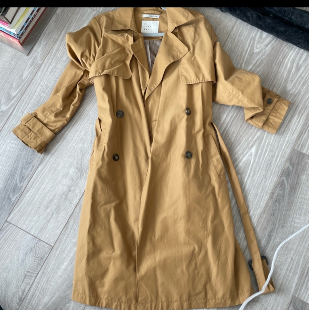 Water Repellent Trench Coat